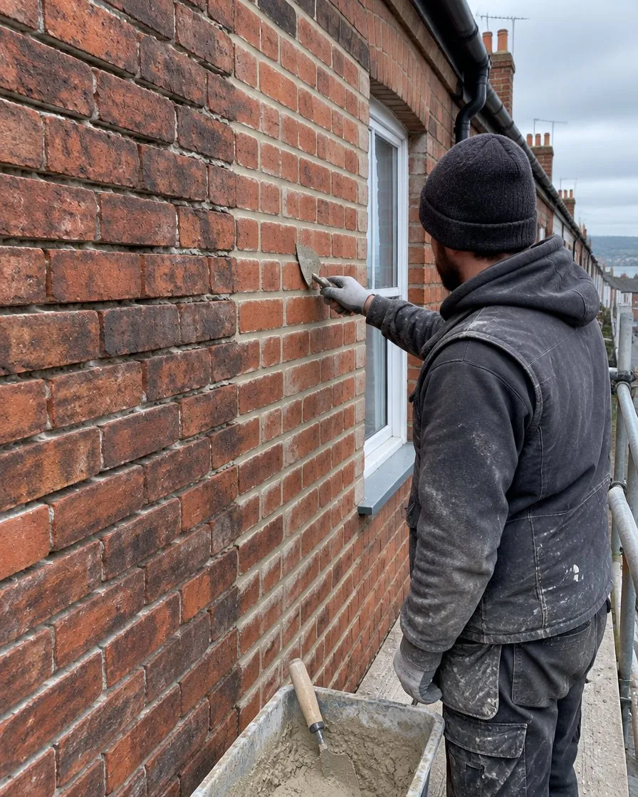 Brickwork and repointing in Bude
