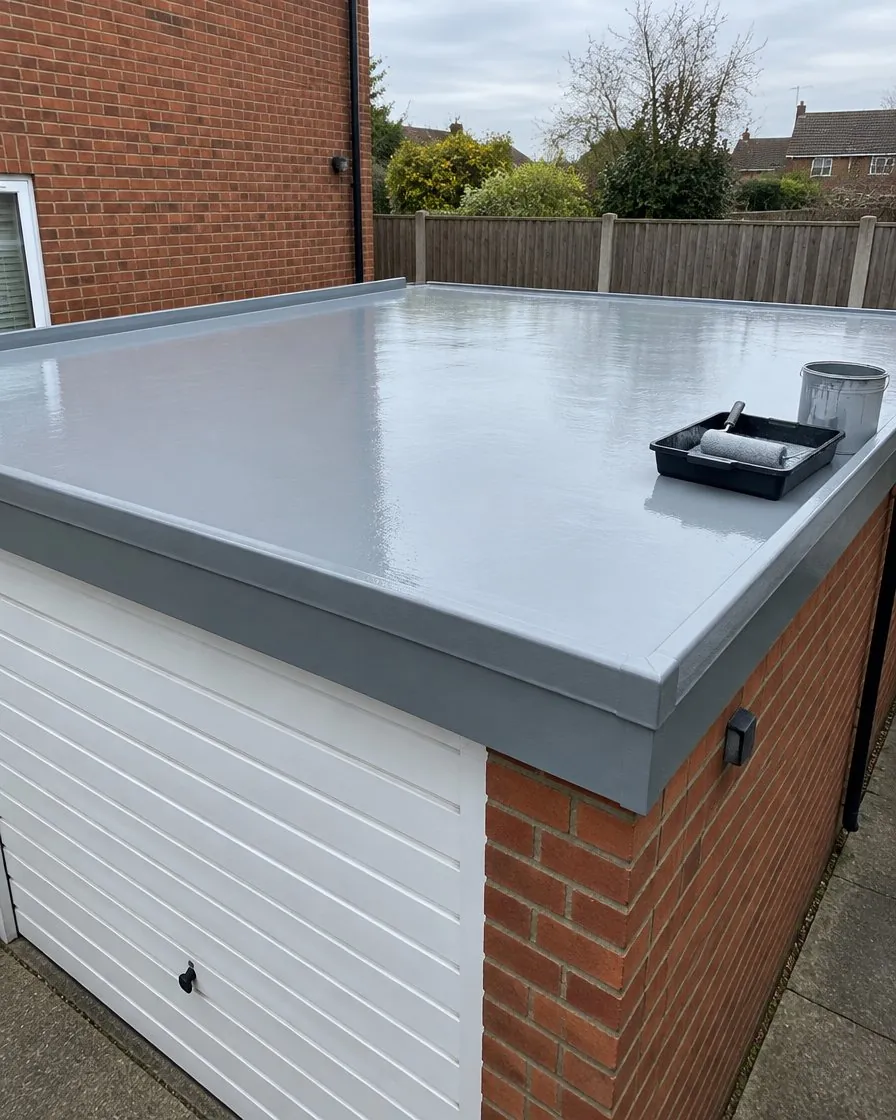 GRP fibreglass roofing in Bude