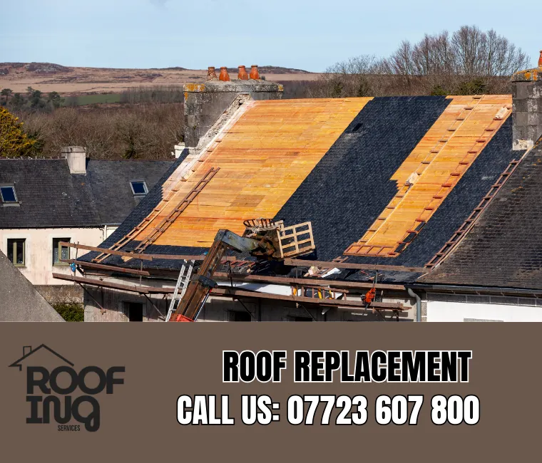 Complete roof replacement in Bude